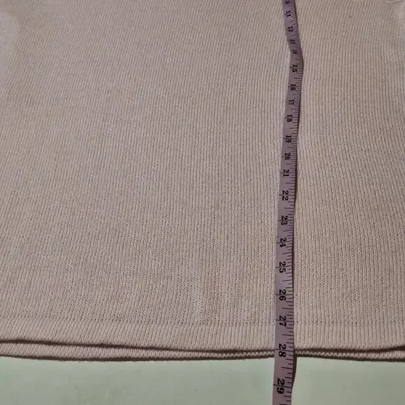 Talbots Sweater Women's XL Pink Lightweight Spring Summer Classic Preppy Retro - Picture 6 of 7